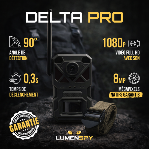 DELTA PRO - ADVANCED PACK - Camera de Chasse 4G